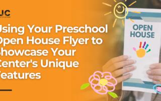 Preschool Open House Flyer