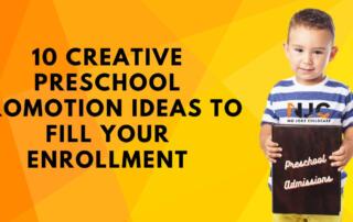 Preschool Promotion Ideas