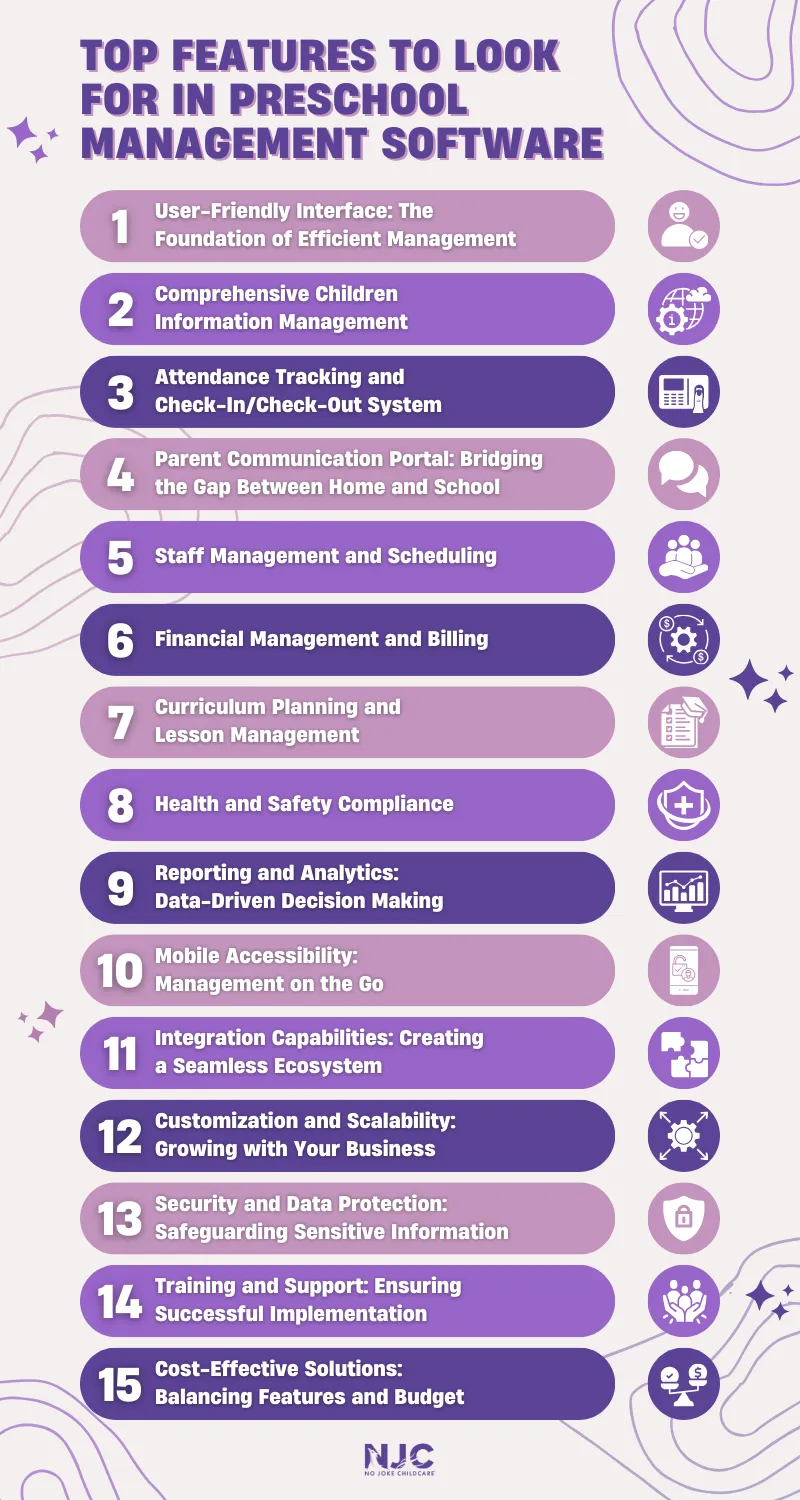 preschool management software